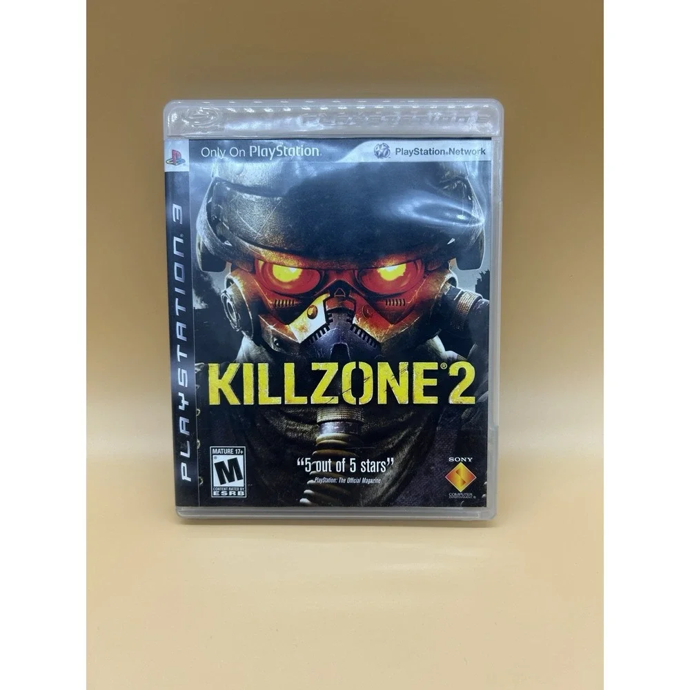 Killzone 2 PS3 Complete CIB Tested PlayStation 3 Clean Disc With Manual